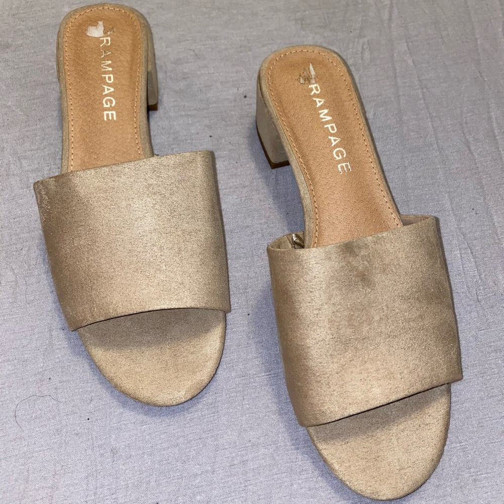 Rampage slip-on heels